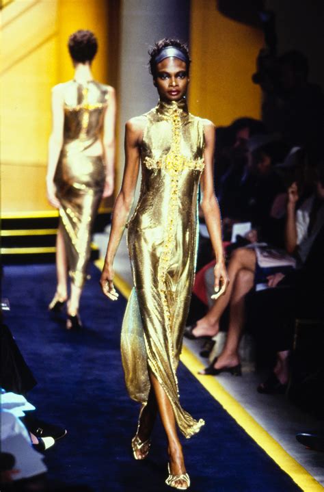 versace collezione 1997|versace couture collection.